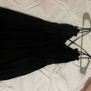 Elegant Black Lace Dress